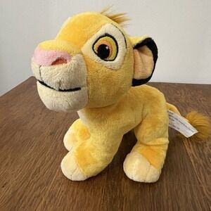 Just Play Disney Lion King Plush Young Simba Cub 8 inch Stuffed Animal Toy Soft